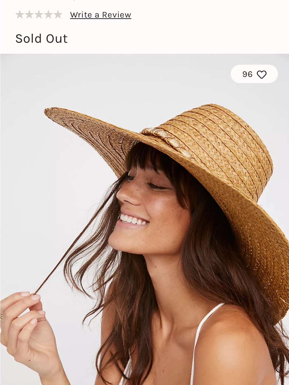 Ale  by Alessandra | Palapa wide brim straw hat - Picture 4 of 9